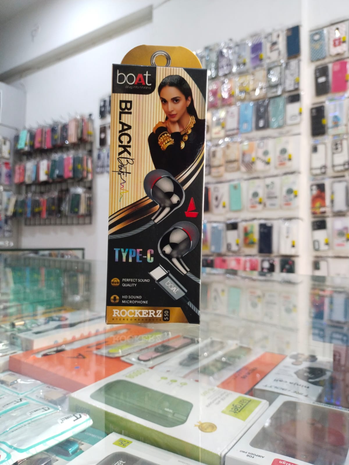 Boat Rockerz 550 Wired Earphone (Type-C) copy – Varahi Mobiles