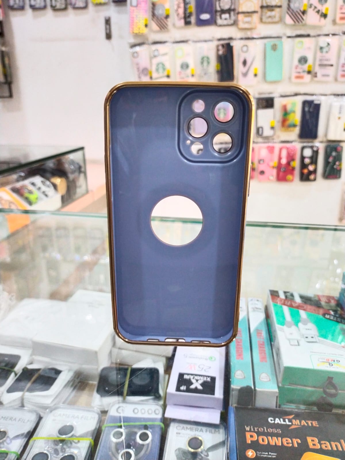 Pink and Blue iPhone 12 Cover