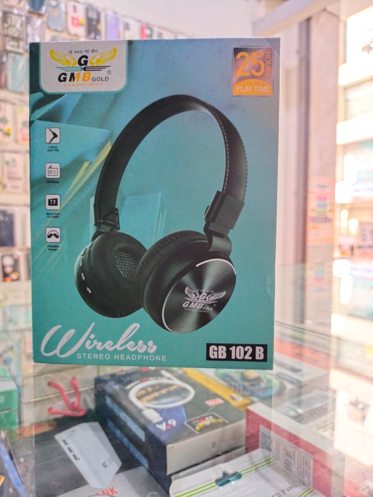 GMB Gold GB102B Headset – Varahi Mobiles