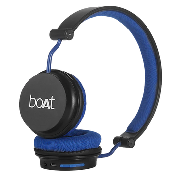 boAt Rockerz 400  ( Blue, 1 year warranty )