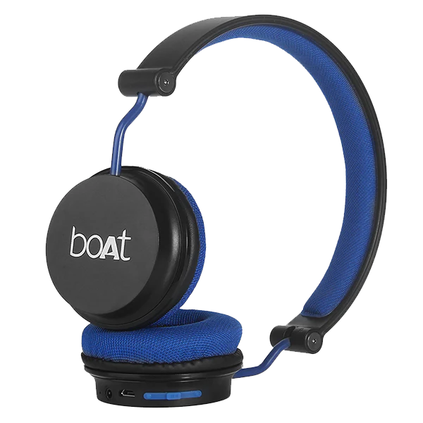 boAt Rockerz 400  ( Blue, 1 year warranty )