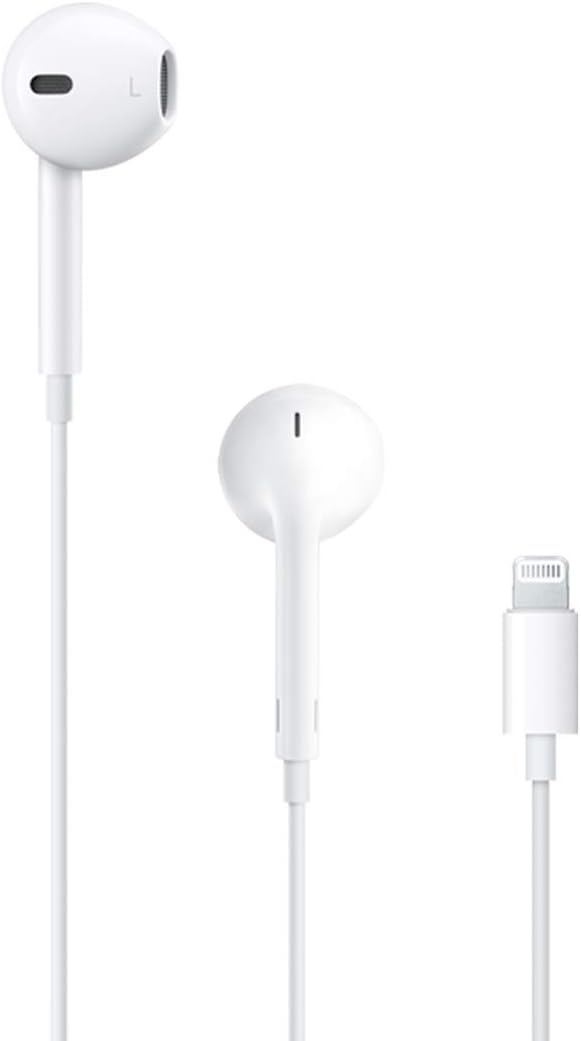 Apple Earphones with Lightning Connector For Iphone 7 / 8 / 10 / 11 Etc