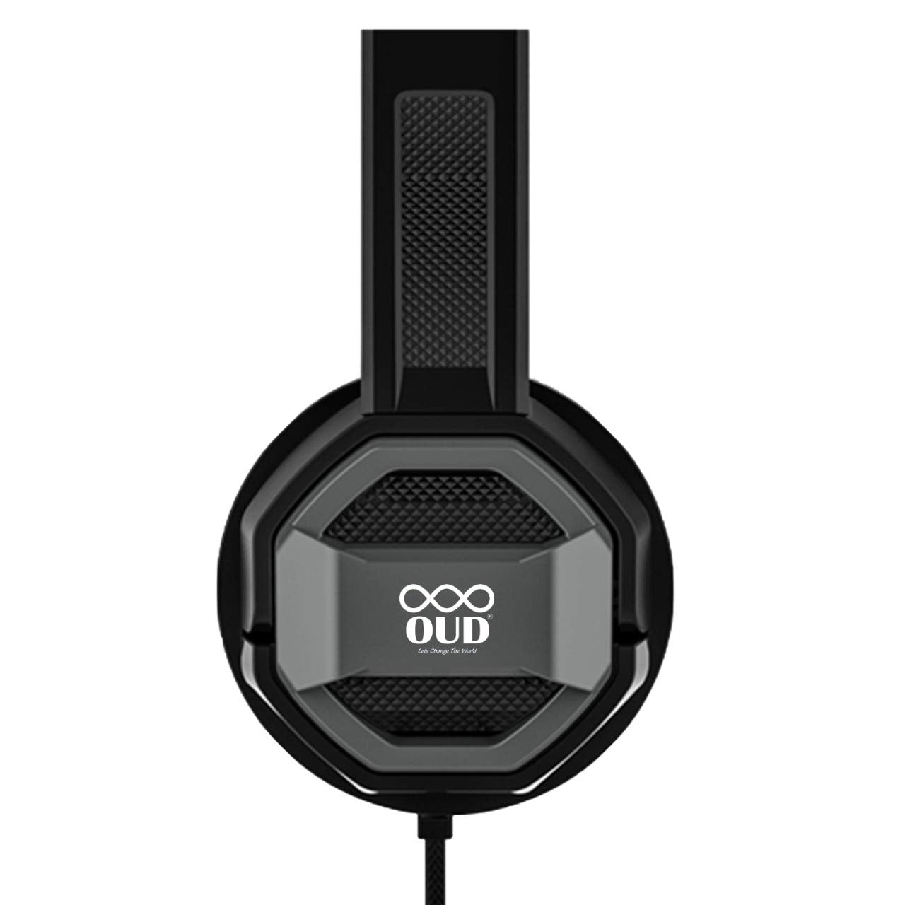 OUD Champ Wireless Bluetooth Over the Ear Headphone with Mic (Black)