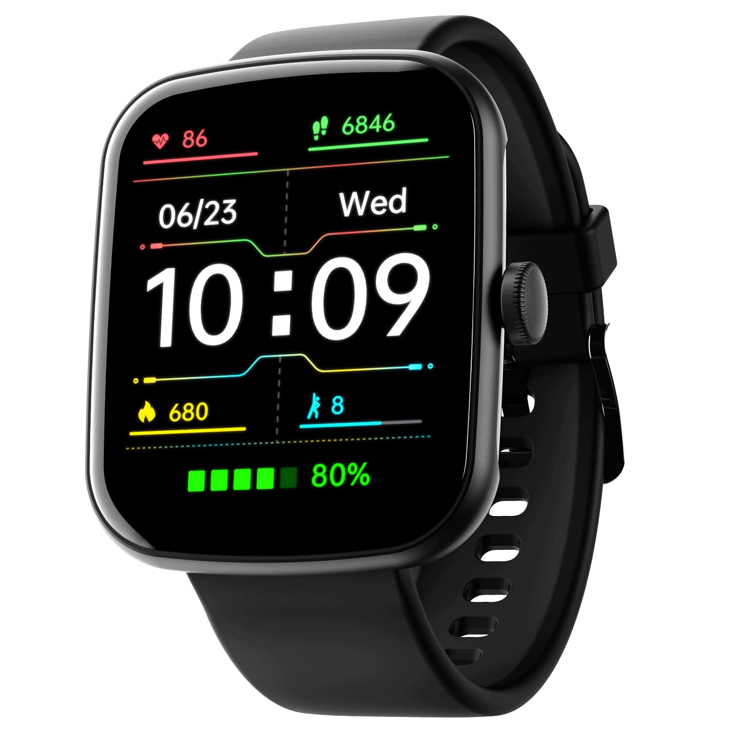 boAt Wave Style Smart Watch ( Black, 1 year Warranty)