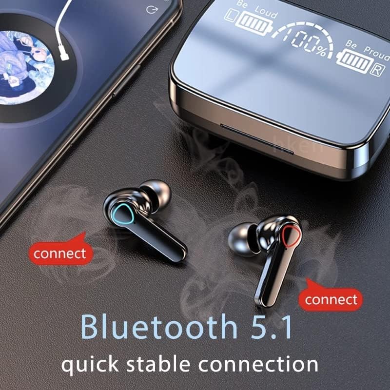 M19 Bluetooth V5.3 Wireless Earbuds