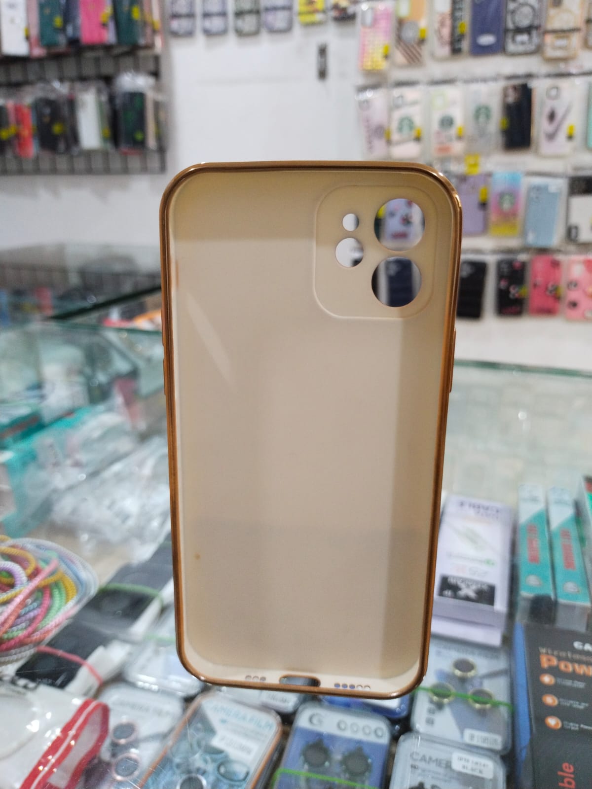 Gold Shield iPhone 12 Cover