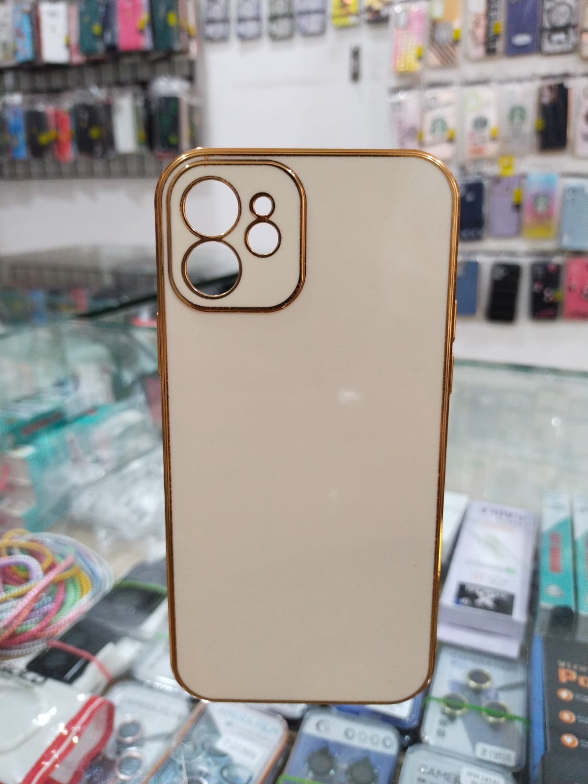 Gold Shield iPhone 12 Cover