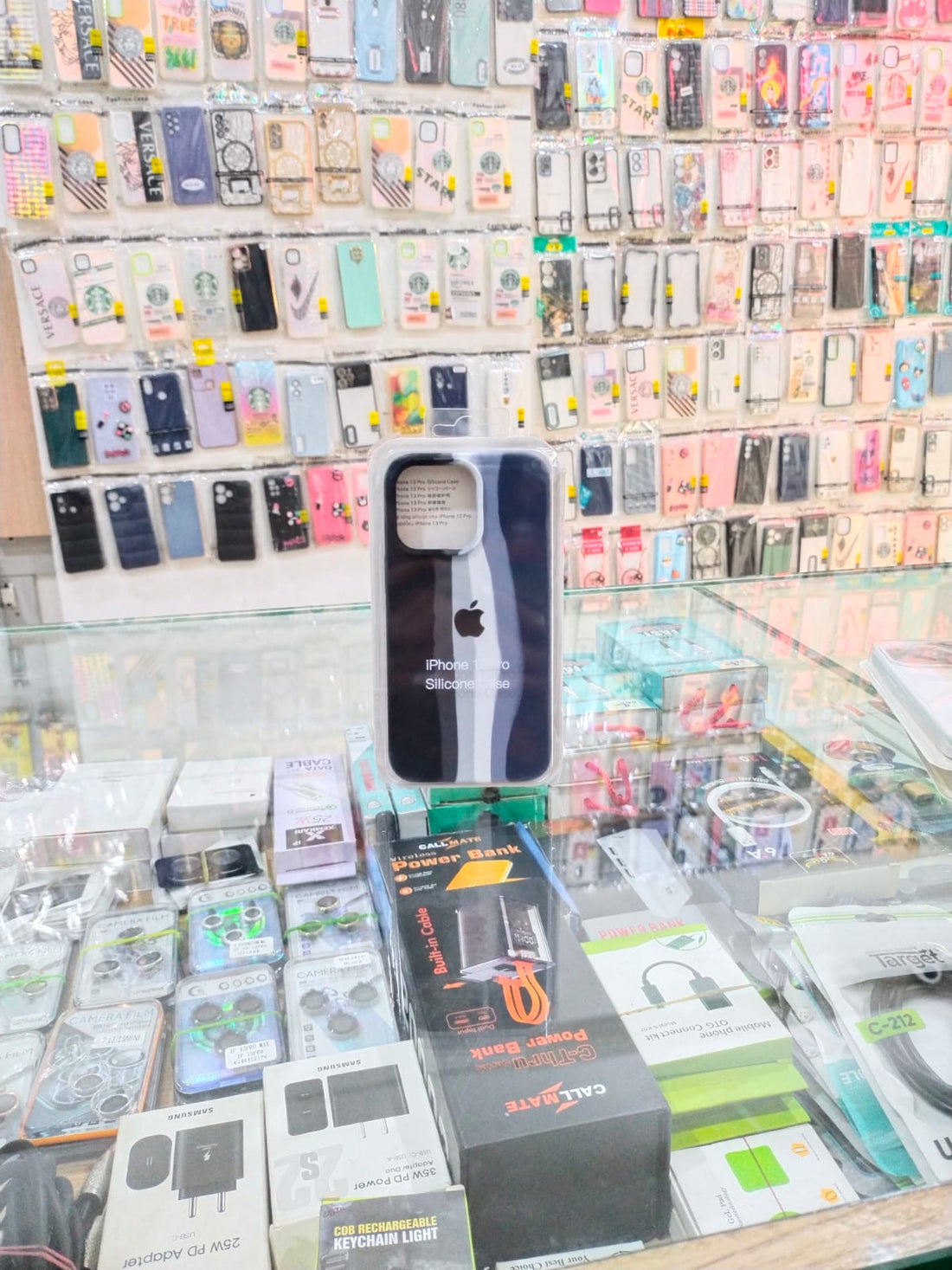 Black Silicone iPhone 13 Pro Case