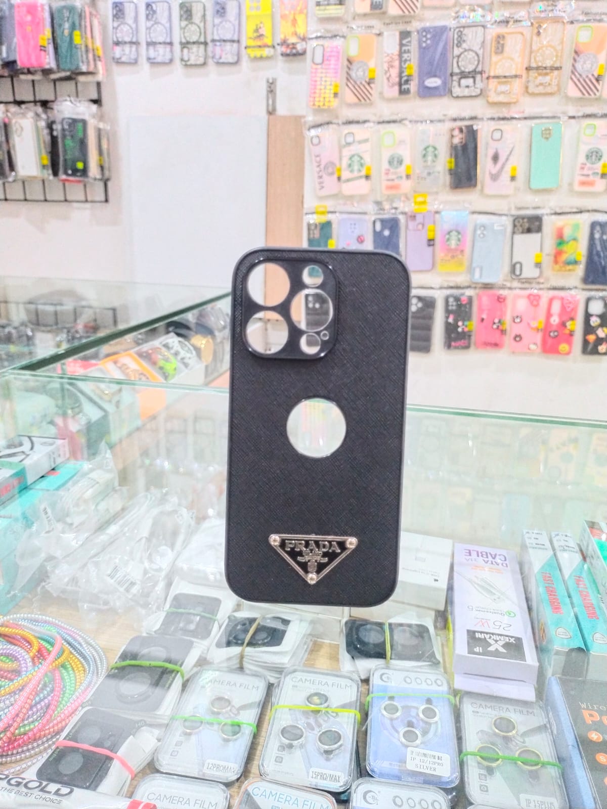 Prada Protective Case for iPhone 14